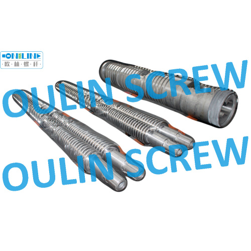 55/110 Twin Conical Screw and Barrel