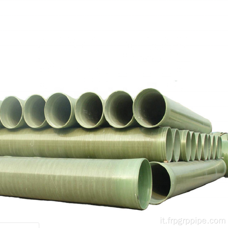 Dn3000mm sotterraneo tubo FRP per acque reflue