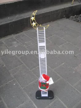 10" santa climbing ladder