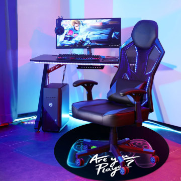 Gaming Chair Mat for Hardwood Floors in Game Studios