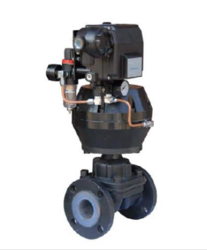 Pneumatic GXPO Fluorine Lined Diaphragm Valve