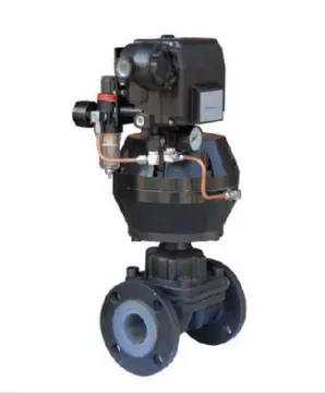 Pneumatic GXPO Fluorine Lined Diaphragm Valve
