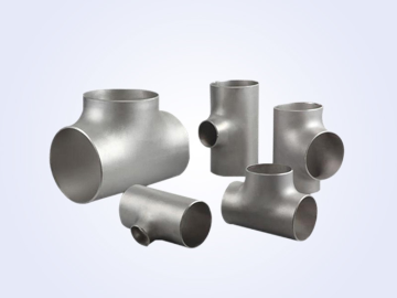 SS304 SS316L Seamless Stainless Steel Tee