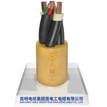 Cable flexible retardante de llama para mina de carbón