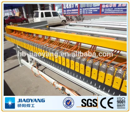 Hebei Jiaoyang automatic wire fence making machines / 3-8mm automatic wire mesh machine