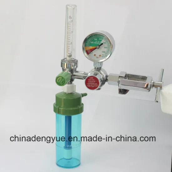 Medical Oxygen Regulator with Pin Index Yoke Connector