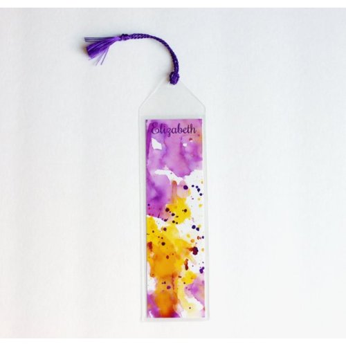 High end personalised custom printing paper bookmark