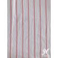 White Stripe Crepe Fabric Strick