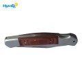 Classic Hunting Folding Pocket Knife Wooden Handle