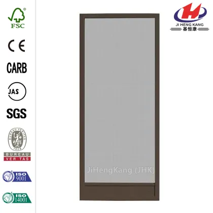 Ventura Grey Outswing Metal Hinged Screen Door