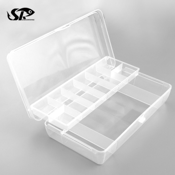 Clear Fishing Tackle Box Rig Wallet Carp Fishing Rig Box D11