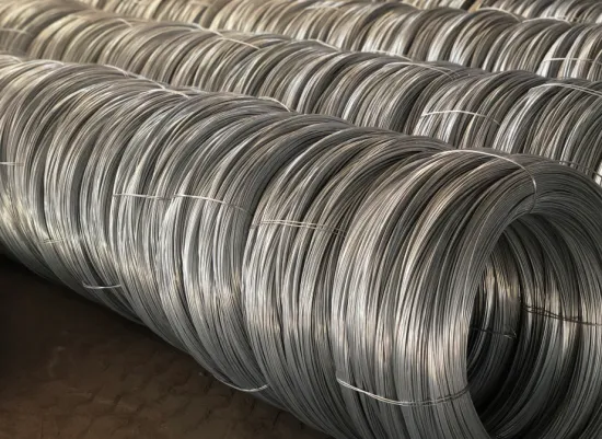 low carbon and price galvanized steel wire