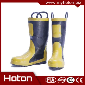 Plastic PROTECTIVE BOOTS FOR FIRE-FIGHTERS with CE certificate