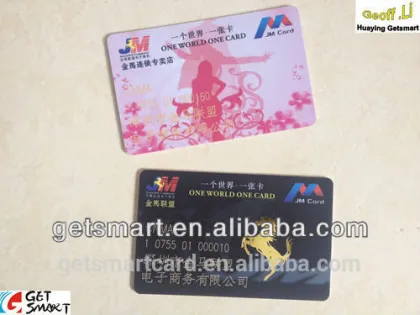 Huaqiang getsmart CR80 PVC RFID Card