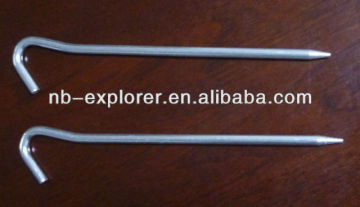 Aluminum tent pegs for camping / high quality tent peg
