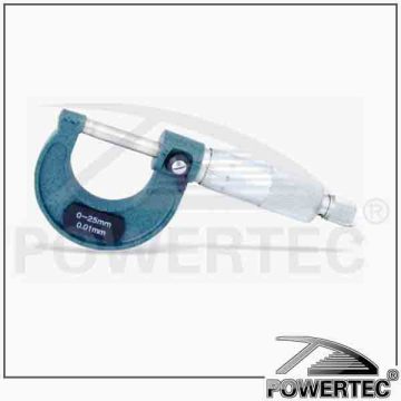 POWERTEC 0-25mm/0-1\" Outside Micrometer, Inside Micrometer