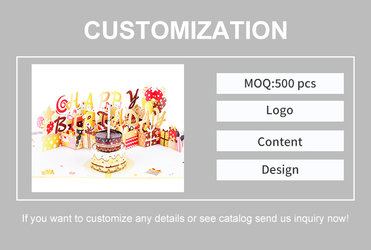 interactive celebration greeting card