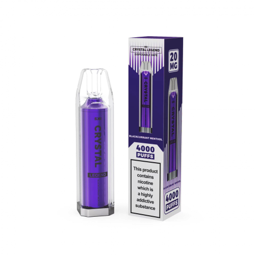 Alta Alta Disponível Vape Crystal Legend 4000 Puffs