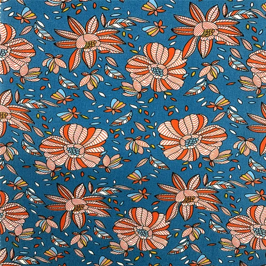 Breathable 100% Rayon Material Ladies Summer Dress Fabric