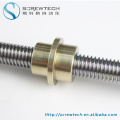 Trapezoidal lead screw for 3d printers