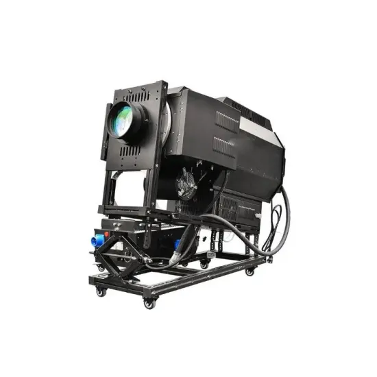 Outdoor 6000W DLP LED Projector with 7200K Light, 3D Advertising Effects, and 4K Logo Display