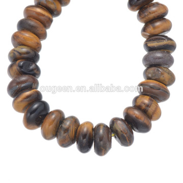Factory direct natural brown tiger's eye stone beads for bracelet