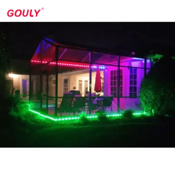 WiFi Control IP68 LED Pixel Point Lights - 1000pcs Christmas Window Border Lighting