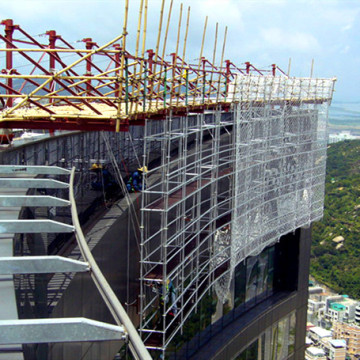 Aluminium Ringlock Scaffolding for Curtain Wall Projects