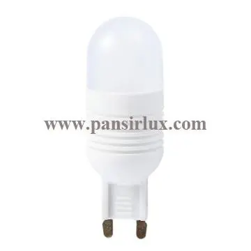 Small size Small Diameter ceramic body mini G9 2W Led Bulb lamp light
