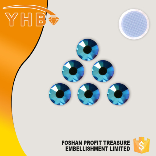 YHB best selling women SS30 Montana AB glass decorative beads for aquarium