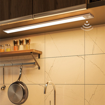 Wireless LED Closet Light - Motion Sensor Kitchen Cabinet Battery Powered Night Light