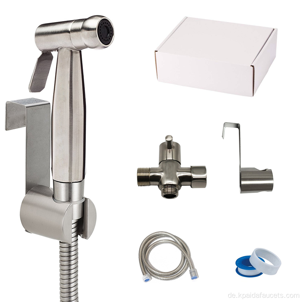 Handheld nichtelektrische Shattaf -Toilettensitz Bidet Kits