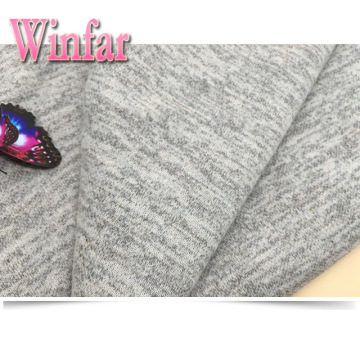 Brushed Rayon Polyester Spandex Sweater Knit Fabric Hacci