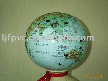 inflatable animal globe