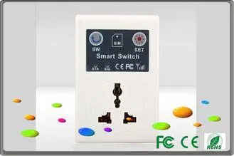 Home Automation Systems GSM remote controlled plug socket f