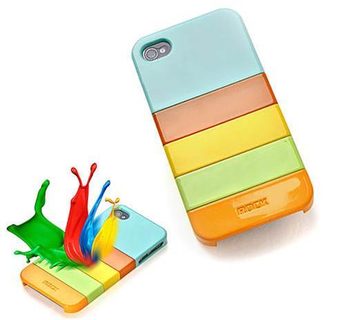 ROCK Brand Hard Colorful Stacks Cover Case Retail Package - Kinds of Colors