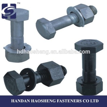 Grade 10.9s high strength hex bolt and nut