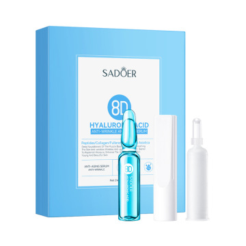 Hyaluronic Acid Anti-Wrinkle Repair Ampoule: Moisturizing, Whitening, and Firming Essence