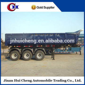 China Supplier CIMC 3 Axle Semi Trailer Tipper Truck Trailer