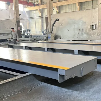 3x18m 80 Ton Truck Scale with D2008 Weighing Indicator, Keli Digital QS-D Load Cells, and Keli Software