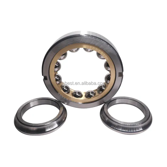 QJ222 N2MA QJ 215 N2MA/C4B20 Four Point Angular Contact Ball Bearings