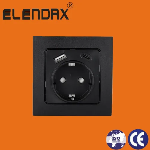 Черный Elendax серии FH3000 USB Type-A