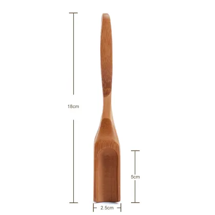 Natural Bamboo Wood Tea Scoop for Loose Leaf Teas and Coffee