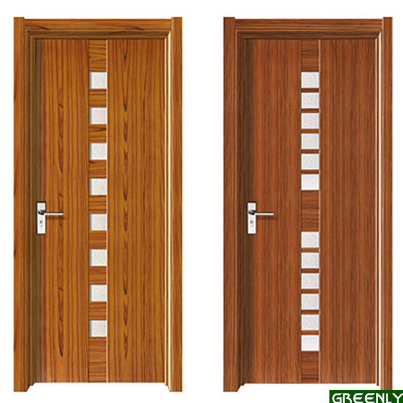 French Style Safety Entry Wooden Door