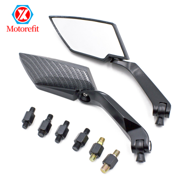 RTS KOSO Diamond Rearview Mirror - Universal Motorcycle Side Mirrors