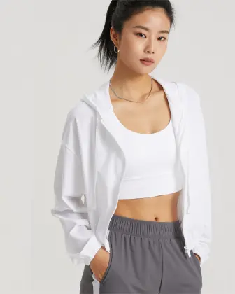 2023 Hot Selling Yoga Hooded Sunscreen Clothing for Outdoor Cycling and Fitness