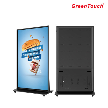 85 &quot;Golv Standing Full Screen Digital Signage