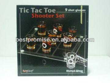 Tic Tac Toe drinking game
