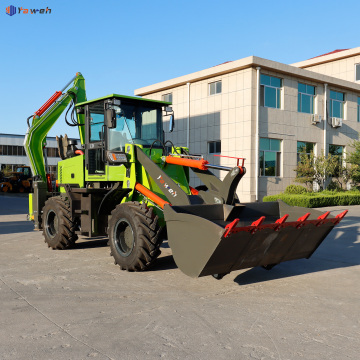Yaweh Factory Direct Sales: 4WD Backhoe Excavator Front End Loader - 1.6 Ton & 2.5 Ton