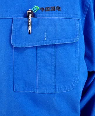 Electric Sky Blue Man's Coat